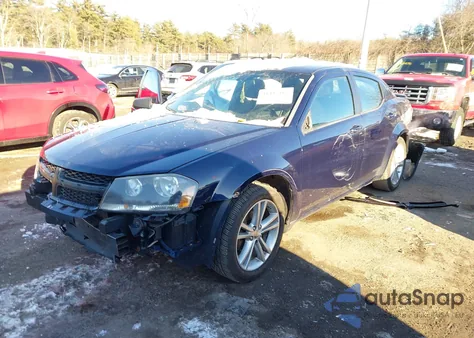 2014 Dodge Avenger Se from USA, damaged, VIN 1C3CDZAG5EN149147